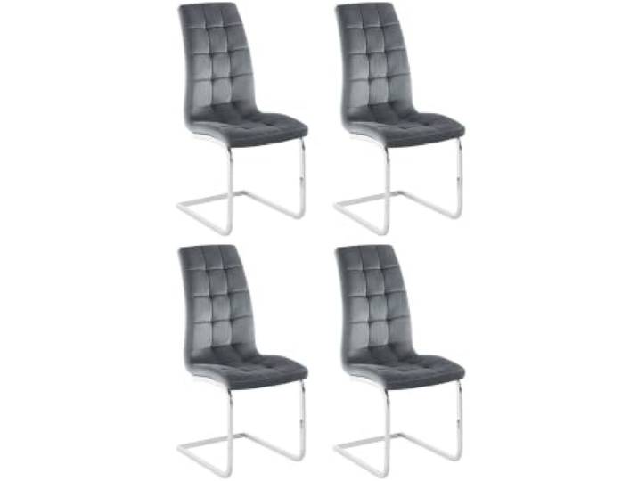 Lola Stuhl 4pack Grau