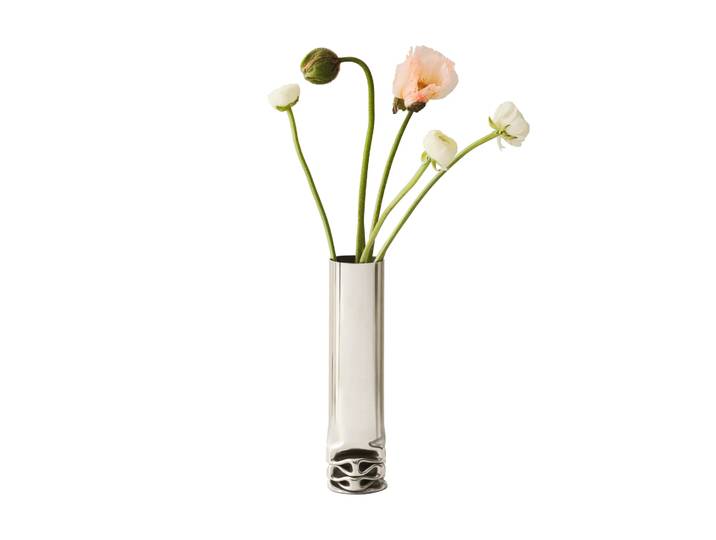 Design House Stockholm Vase Hydraulic 25 cm Stainless steel, 25 cm