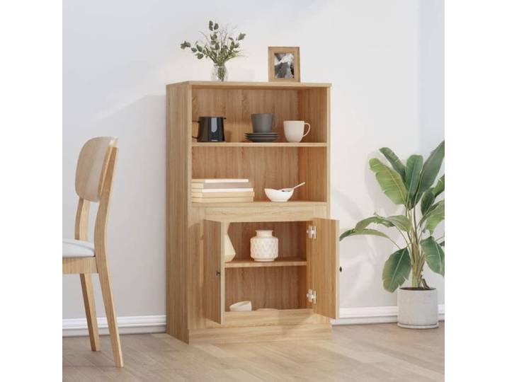Buffet haut - HOT Ventes - Commode haute - - chêne sonoma 60x35 5x103 5 cm - bois d'ingénierie @1048