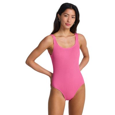 Badeanzug BILLABONG "Summer High One-Piece", Damen, Gr. M, pink (guava), Recycling-Polyester, Badeanzüge Badeanzug