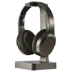 Hama kabellose TV-Over-Ear-Kopfhörer »2,4 GHz-Station + Bluetooth®« schwarz schwarz