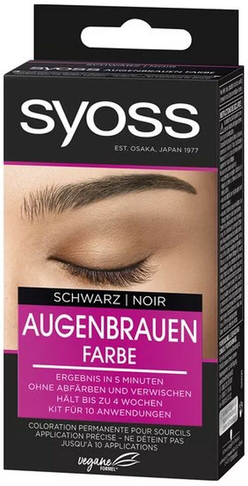 Syoss - Augenbrauen-Kit, One Size, Schwarz -