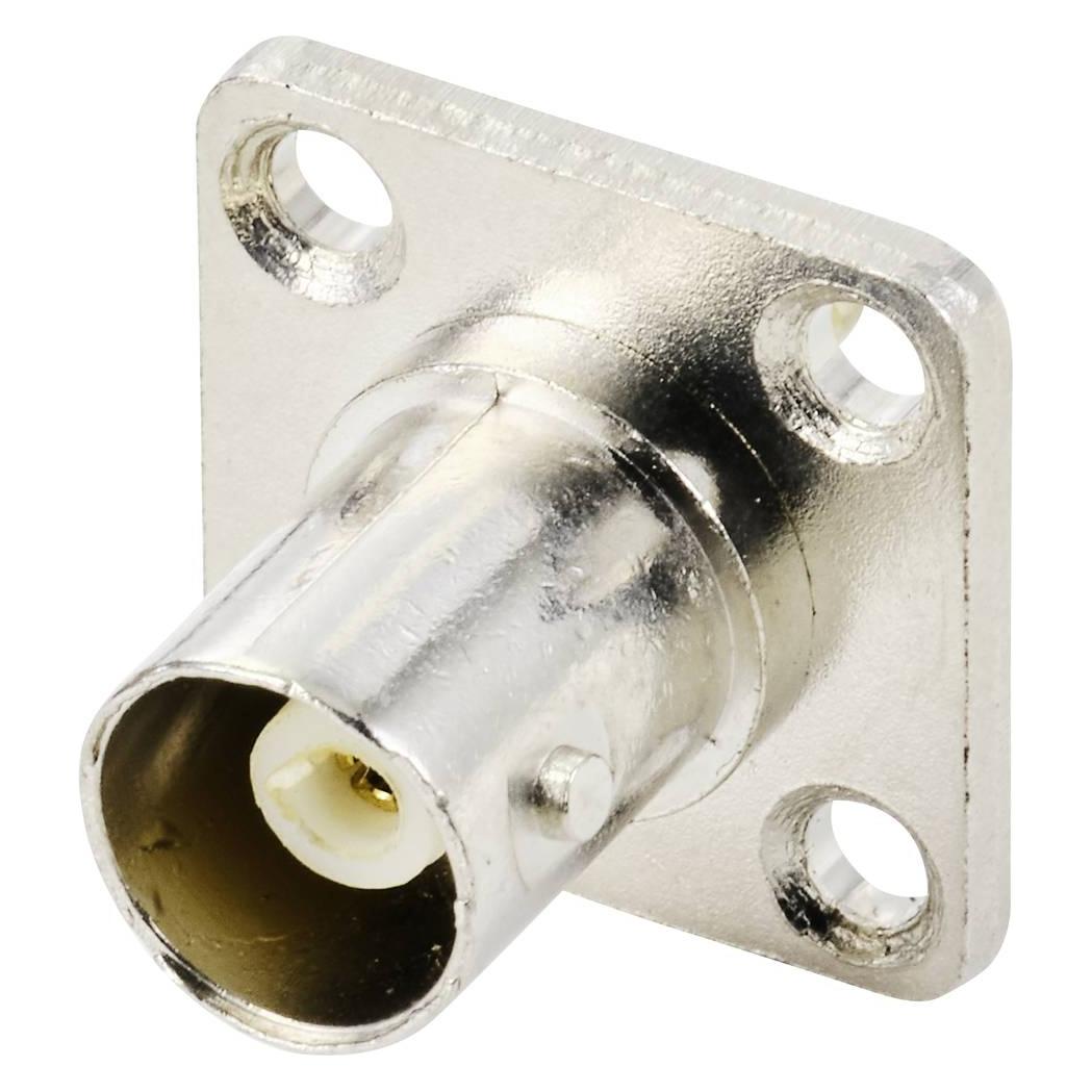 Tru Components TC-9920760 BNC-Steckverbinder Flanschbuchse, Kontakte gerade 50 (TC-9920760)