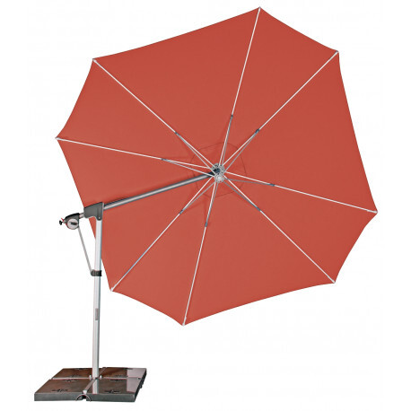Sonnenschirmbespannung Doppler Polyester terrakotta