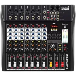 Proel 2MIX8FXU 8-channel mixer (Studio- und Livemixer), Mischpult