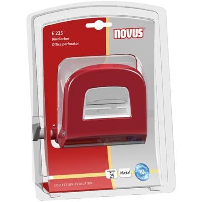 NOVUS Locher E 225 rot/grau Blister