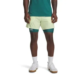 UNDER ARMOUR Vanish Elite 6" Shorts Herren 391 - fade green/fade green M