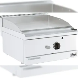 Chefgastro Base 600 Gas Grillplatten chrom BxTxH 600x600x300mm