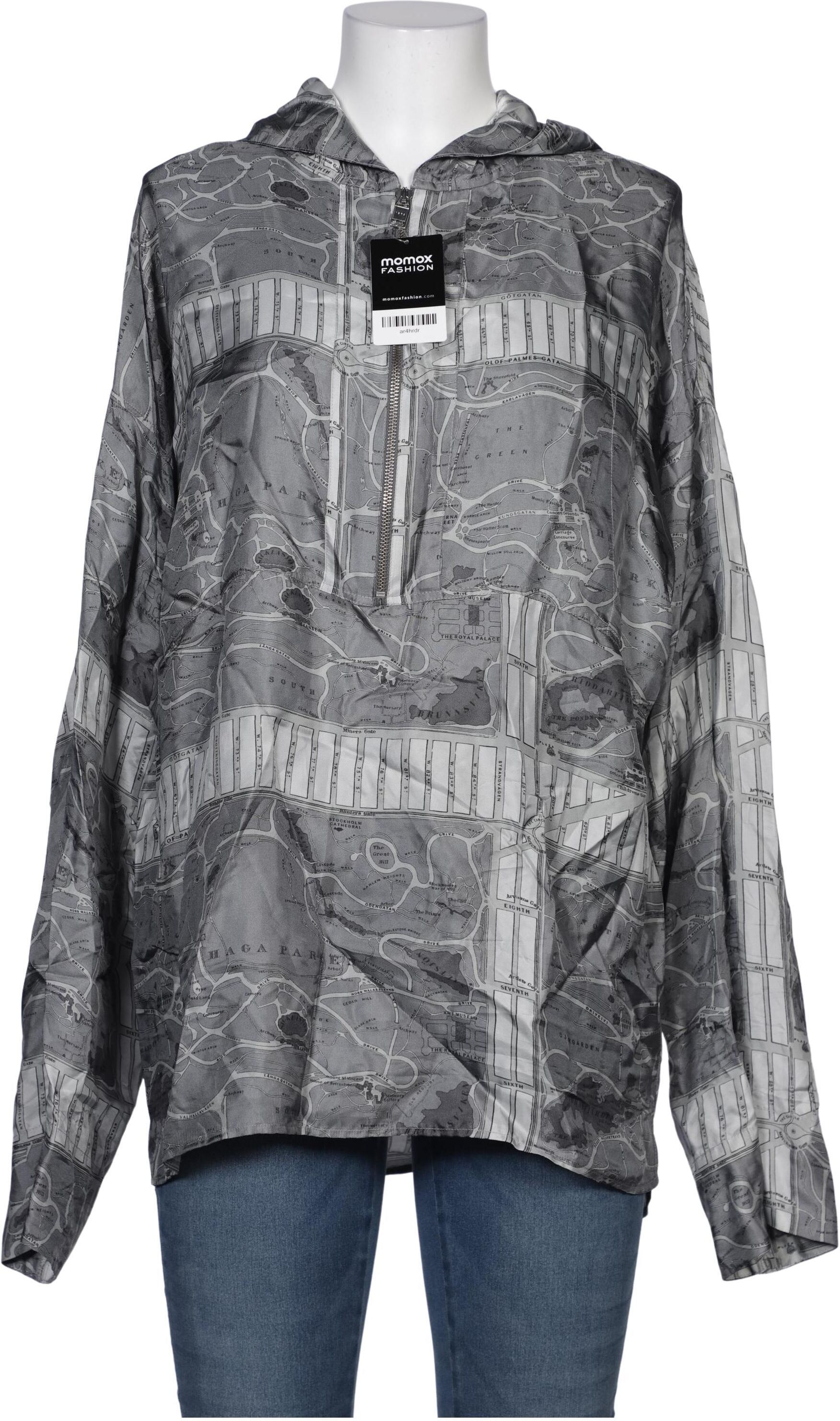 Tiger of Sweden Damen Langarmshirt, Grau, Gr. M, Viskose - Second Hand