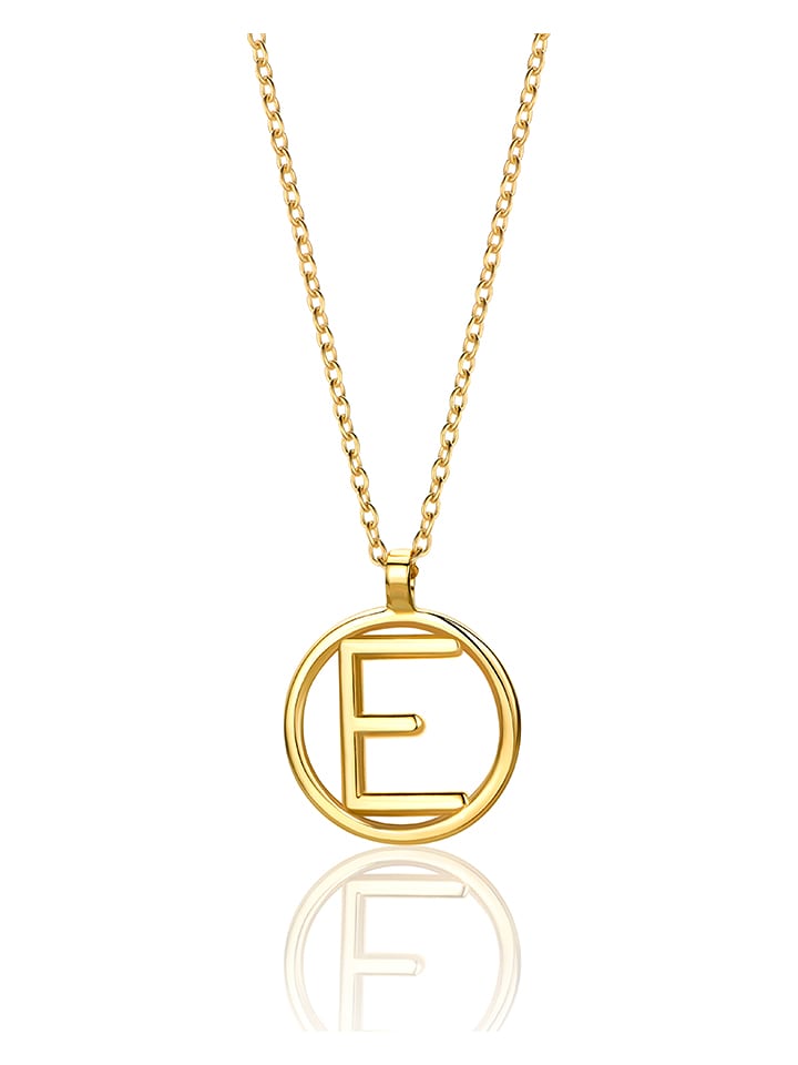 Diamant Exquis Gold-Halskette mit Anhänger - (L)42 cm - onesize