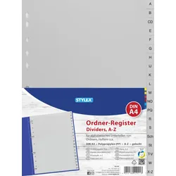 Stylex Ordner-Register, DIN A4, A - Z