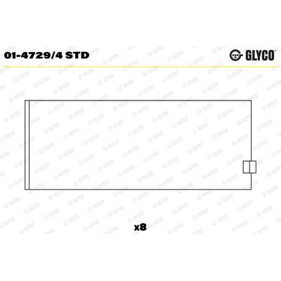 GLYCO Pleuellager 0147294std