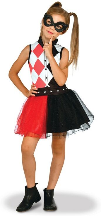 Robe Tutu Harley Quinn + loup 5-6 ans - Rubies