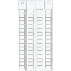 Brady, Etiketten, Klemmblock-Kennzeichnung für Modul EN 5000 ADO 6 x 10-6