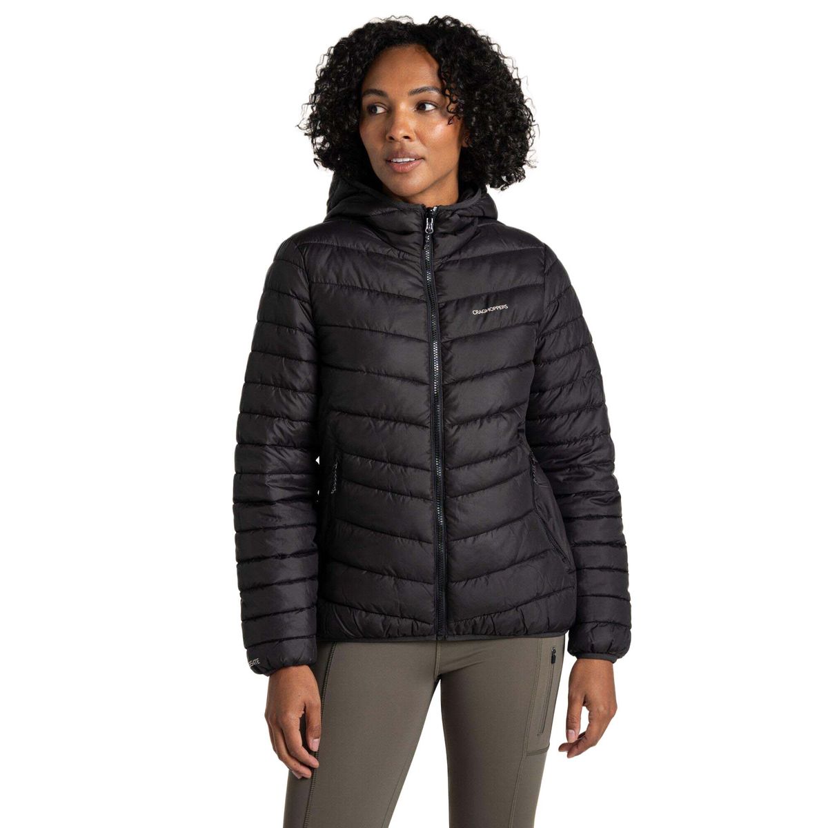 Craghoppers Compresslite IX Hooded Jacket black (800) 36 CWN301 800 10L