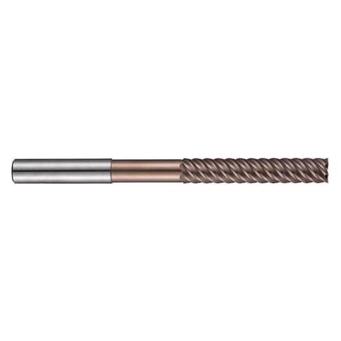 Dormer Schaftfräser S527 Nenn-Ø 8 mm Gesamtlänge 100 mm Schneiden HM TiSiN 50 ° Schneidenanzahl 6 (S5278.0)