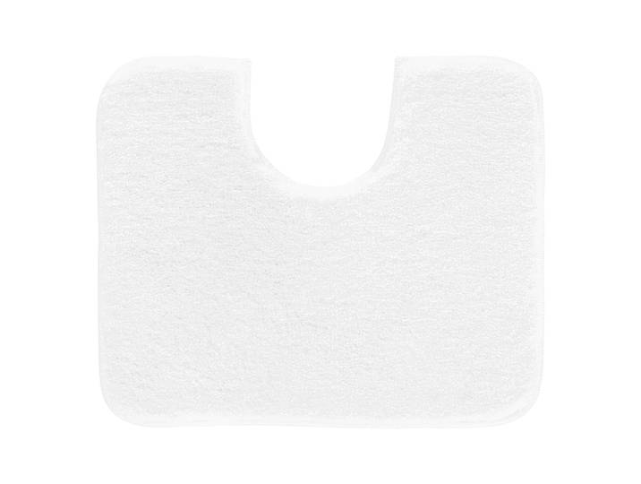 WC-Vorleger Melange 50 x 60cm Weiß/Weiß