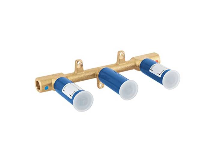 GROHE Ersatzteil, Unterputz-Einbaukörper Zweihand, 1/2' Anschluss Universal-Einbaukörper für Unterputz-Armaturen, passend für Wand- oder Fliesenmontage, robuste Bauweise (29025002)