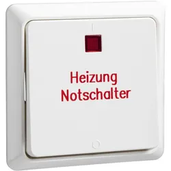 Schneider Electric Heizung, Schalter + Taster, Weiss