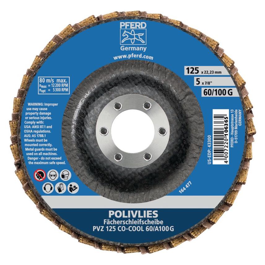 Pferd POLIVLIESFächerscheibe PVZ COCOOL 60100 (100, 60) (44695111)