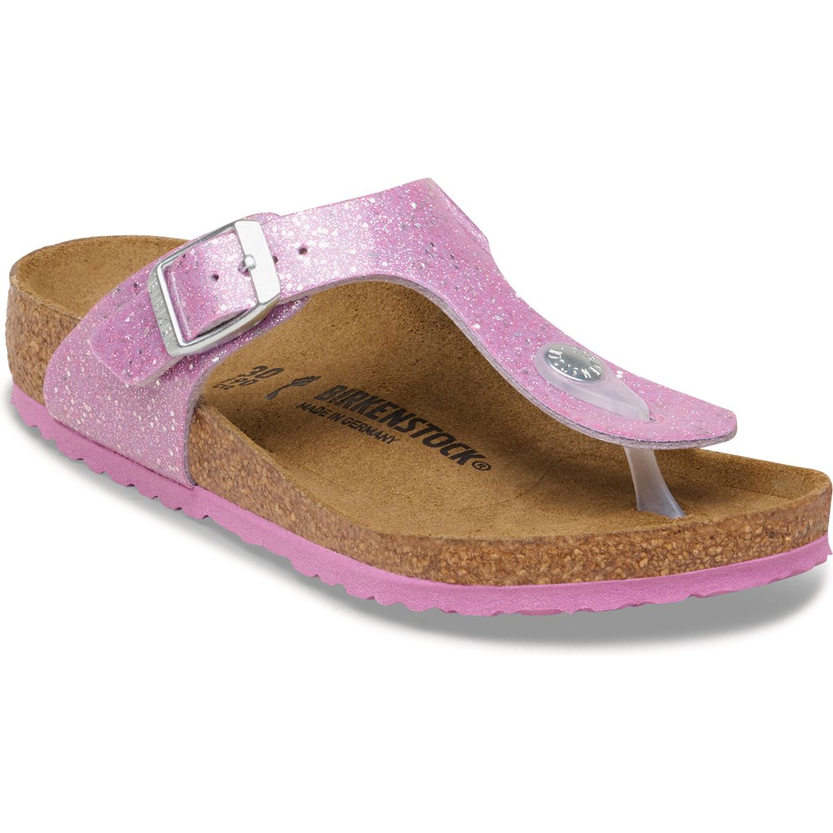 Birkenstock Gizeh Kids Birko-flor Cos. Sparkle Lavender cosmic sparkle lavender (1921) Normal 39 1031834-1921-39