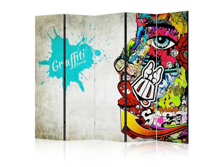 Paravent Graffity Beauty II Multicolor