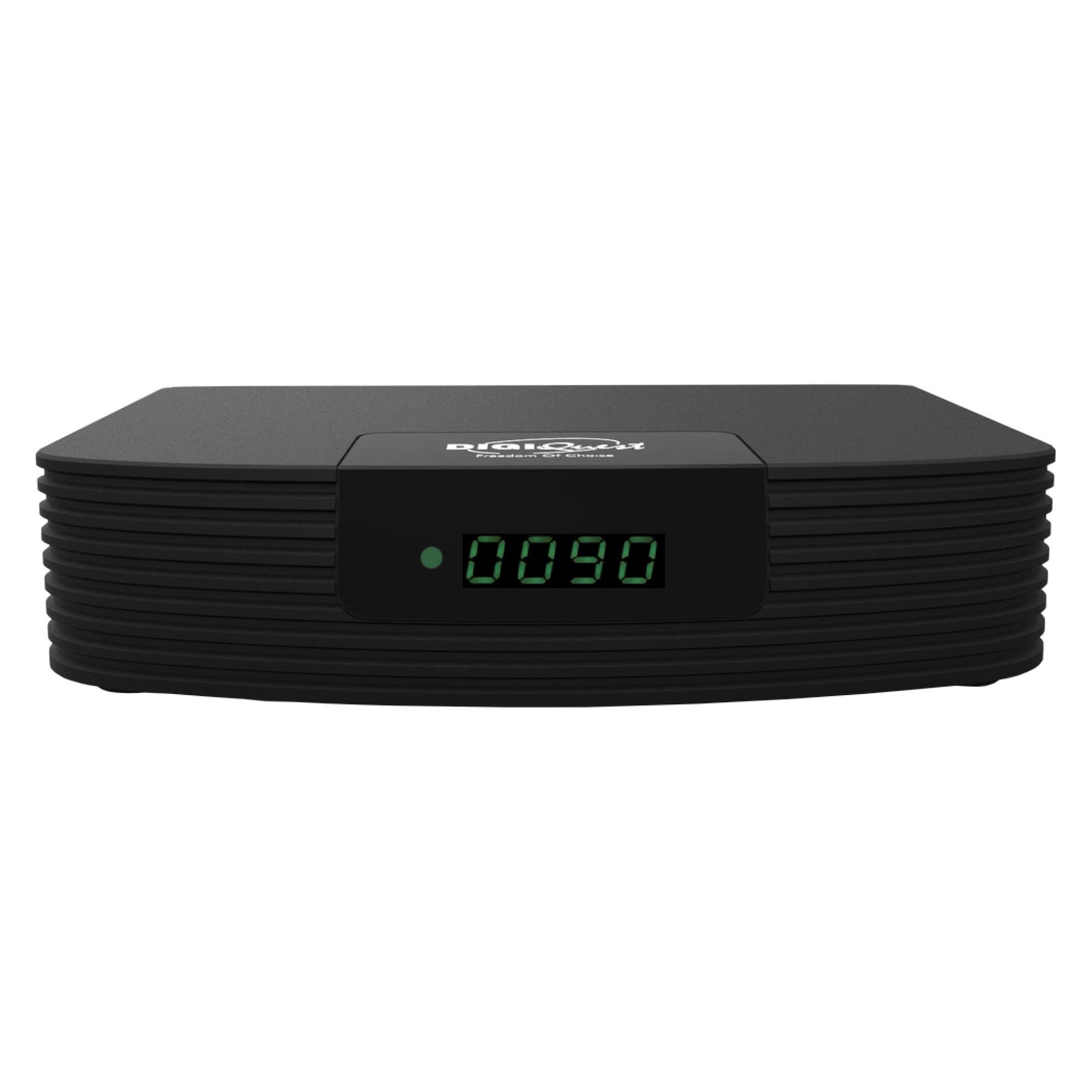 Digiquest DGQ990 HD - Full HD REC Terrestrischer Decoder - Zwei Fernbedienungen (RICD1205)