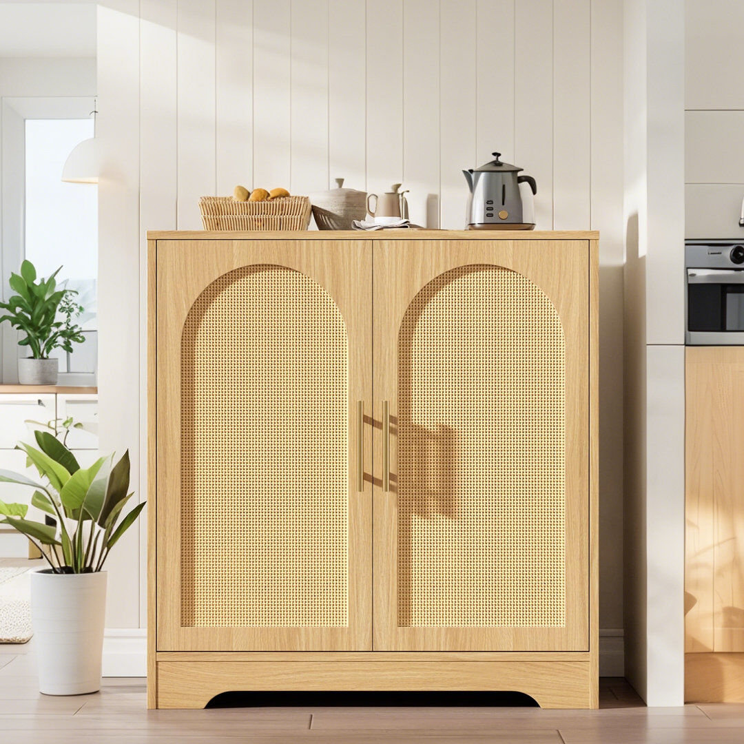 Blue Elephant 39.6cm Sideboard Yellow 80cm H X 39.6cm W X 76.2cm D