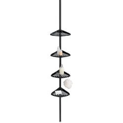 Teleskop-Regal OPAL (BT 19,50x26 cm) - schwarz - BT 19,50x26 cm