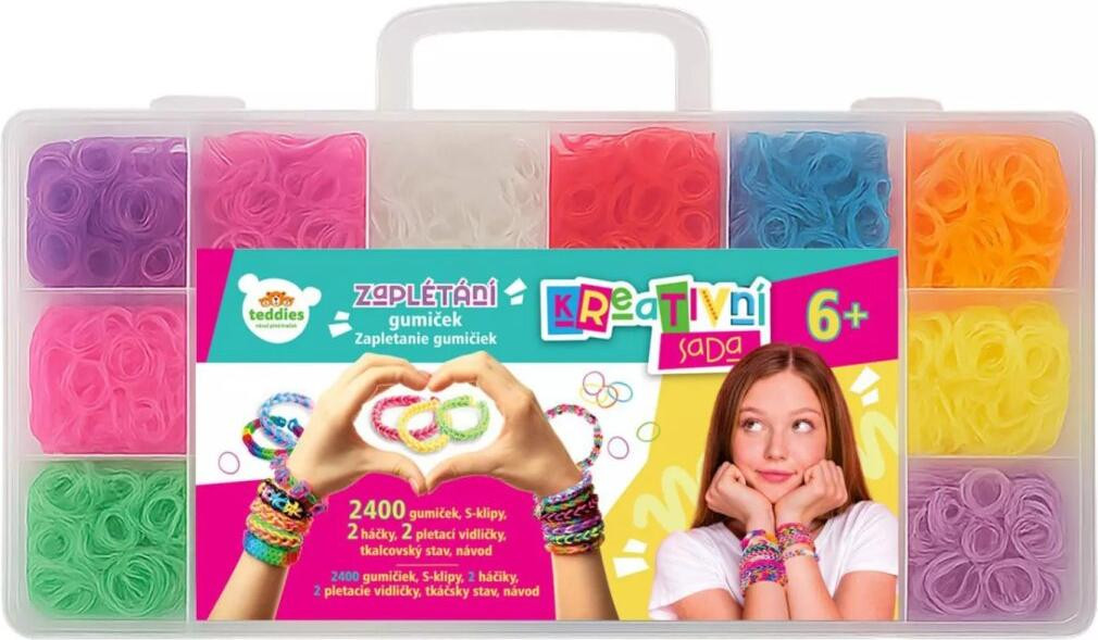Teddies Zachte elastiekjes 2400 stuks