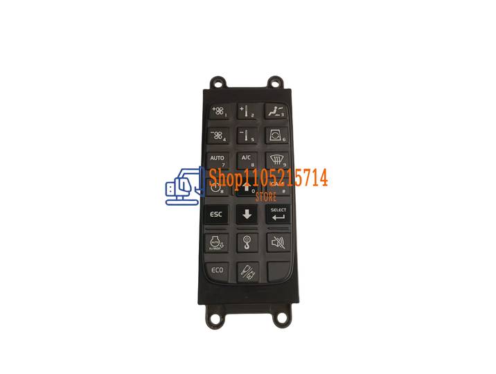 Vol-v EC200D 220D 380D 480D pelle climatiseur panneau de commande bouton de commutation accessoires de pelle