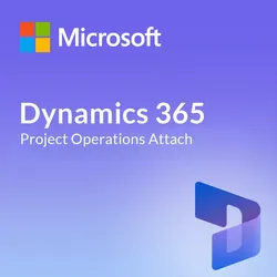 Microsoft Dynamics 365 Project Operations Attach - NPO (NCE)