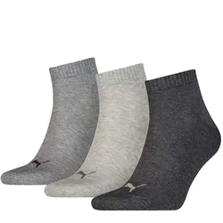 Puma Quarter Socken 3-Pack melange - 39-42 - 39-42