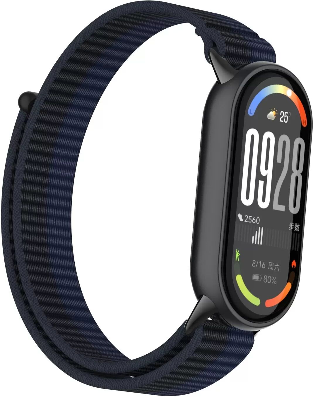 INF Nylon Armband für Xiaomi 10/9/8: Komfort, Stil & Vielseitigkeit Navy blau