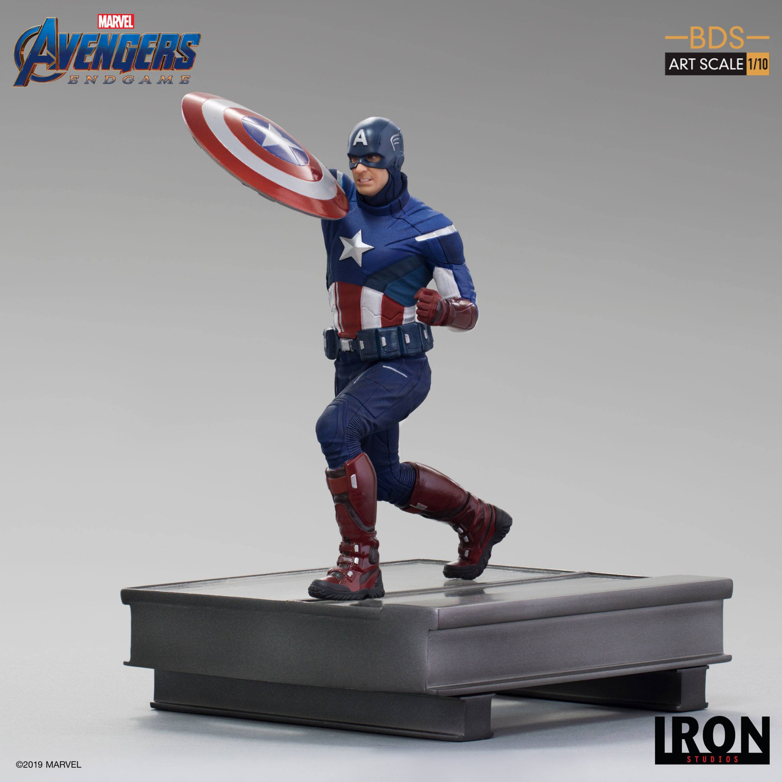 Iron Studios Avengers: Endgame Captain America 1/10 schaal standbeeld