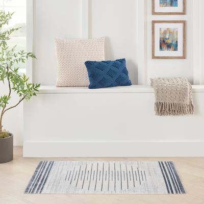 Nourison Astra Machine Washable Striated Area Rug