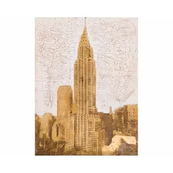 die Faktorei »Empire State Building« Struktur-Wandbild