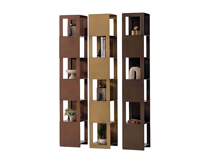 JVmoebel Raumteilerregal Standregal als Trennwand in modernem Design aus stabilen Materialien, 3-tlg., Made in Europe