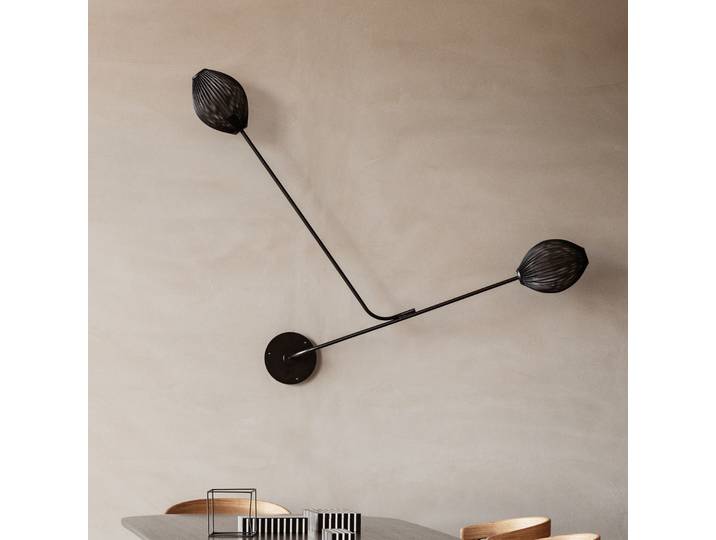 Satellite Applique Murale Soft Black - GUBI - Salon / séjour - Design - Métal - Multi-ampoules