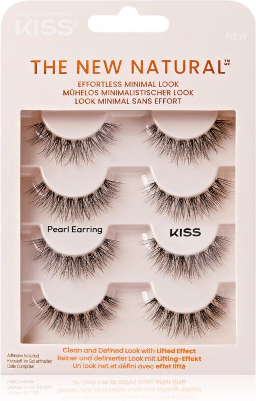 Kiss The New Natural Effortless Minimal Look künstliche Wimpern Pearl Earring 8 St.