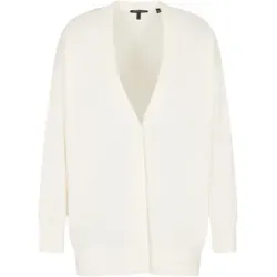 A|X Armani Exchange für Damen. XW001438AF11896U1003 Beige gestrickte Strickjacke (XS), Lässig, Wolle, Klassisch