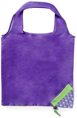 Sac personnalisable pliable Corni polyester raisin