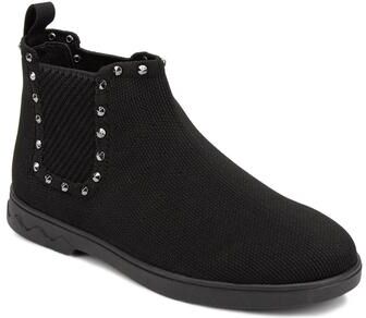 Women's Grady Stretch Knit Bootie by Ros Hommerson in Black Knit Studs (Size 11 N)