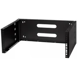 Stalflex Rack Holder Wall Mounted 19" 4U Black WRH19-4U-330B, Serverschrank Zubehör, Schwarz