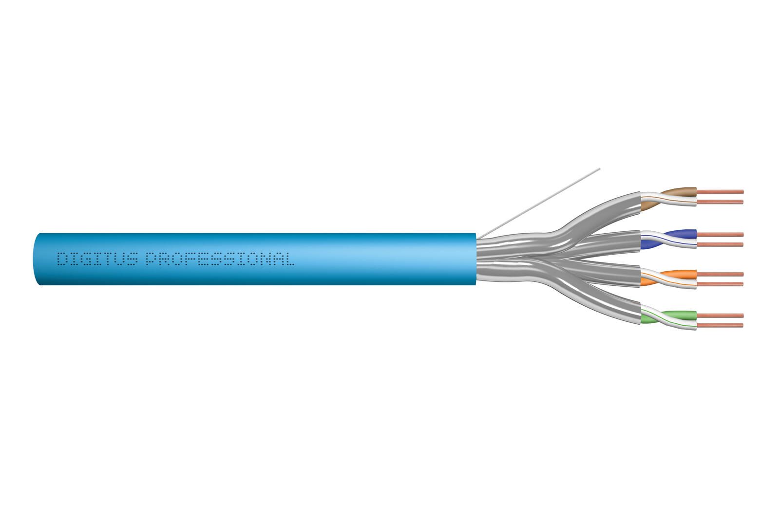 Digitus CAT 6A U/FTP Verlegekabel, 100 m, Simplex, Eca DK-1623-A-VH-1