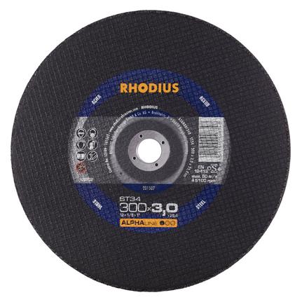 Rhodius Stationäre Trennscheibe ST34 | Ø 300 x 3,0 x 25,40mm Form 41 VPE: 10 (201507)