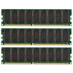 CoreParts 6GB Memory Module (3 x 2GB), RAM Modellspezifisch, Grün