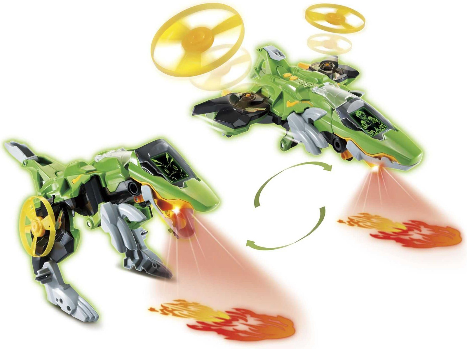 VTech Switch & Go Dinos Vuurjet Therizinosaurus
