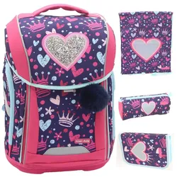 School Buddy WAVE Schulranzen-Set 4tlg