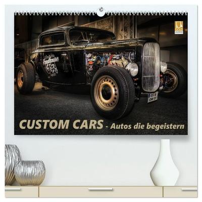 Custom Cars - Autos die begeistern (hochwertiger Premium Wandkalender 2027 DIN A2 quer), Kunstdruck in Hochglanz